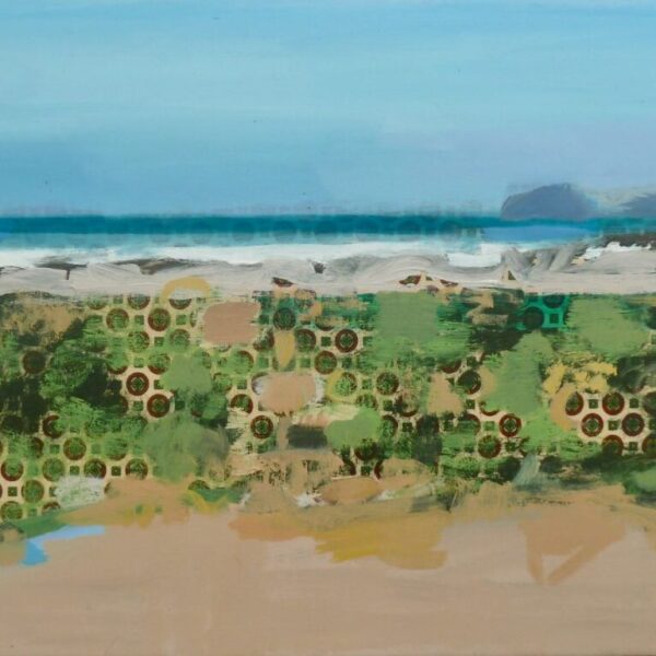 Zeewier kust Cap Gris Nez / 30 x 40 / acryl